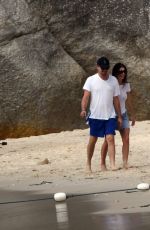 CAMILA MORRONE and Leonardo Dicaprio at a Beach in Phuket 12/30/2018