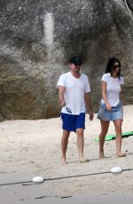 CAMILA MORRONE and Leonardo Dicaprio at a Beach in Phuket 12/30/2018