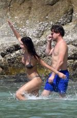 CAMILA MORRONE and Leonardo Dicaprio on the Beach in Thailand 01/10/2019