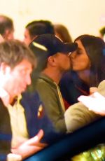 CAMILA MORRONE and Leonardo DiCarprio Kissing at a Restaurant in New York 01/09/2019