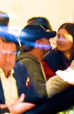 CAMILA MORRONE and Leonardo DiCarprio Kissing at a Restaurant in New York 01/09/2019