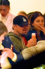 CAMILA MORRONE and Leonardo DiCarprio Kissing at a Restaurant in New York 01/09/2019