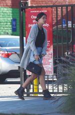 CAMILA MORRONE in Denim Skirt Out in Los Angeles 01/21/2019