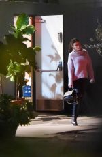 CAMILA MORRONE Leaves Madeo in Beverly Hills 01/24/2019