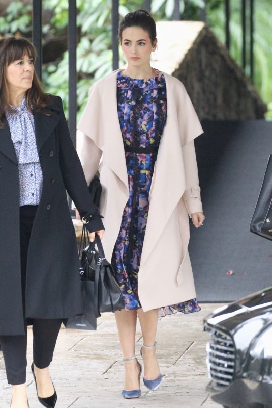 CAMILLA BELLE Leaves Bel Air Hotel in Los Angeles 01/17/2019