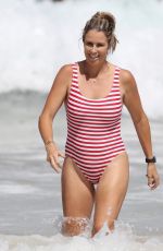CANDICE WARNER in Swimsuit at a Beach in Sydney 01/03/2019