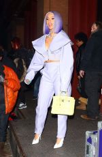 CARDI B Arrives at Rhythm & Flow in New York 01/08/2019