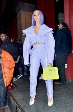 CARDI B Arrives at Rhythm & Flow in New York 01/08/2019