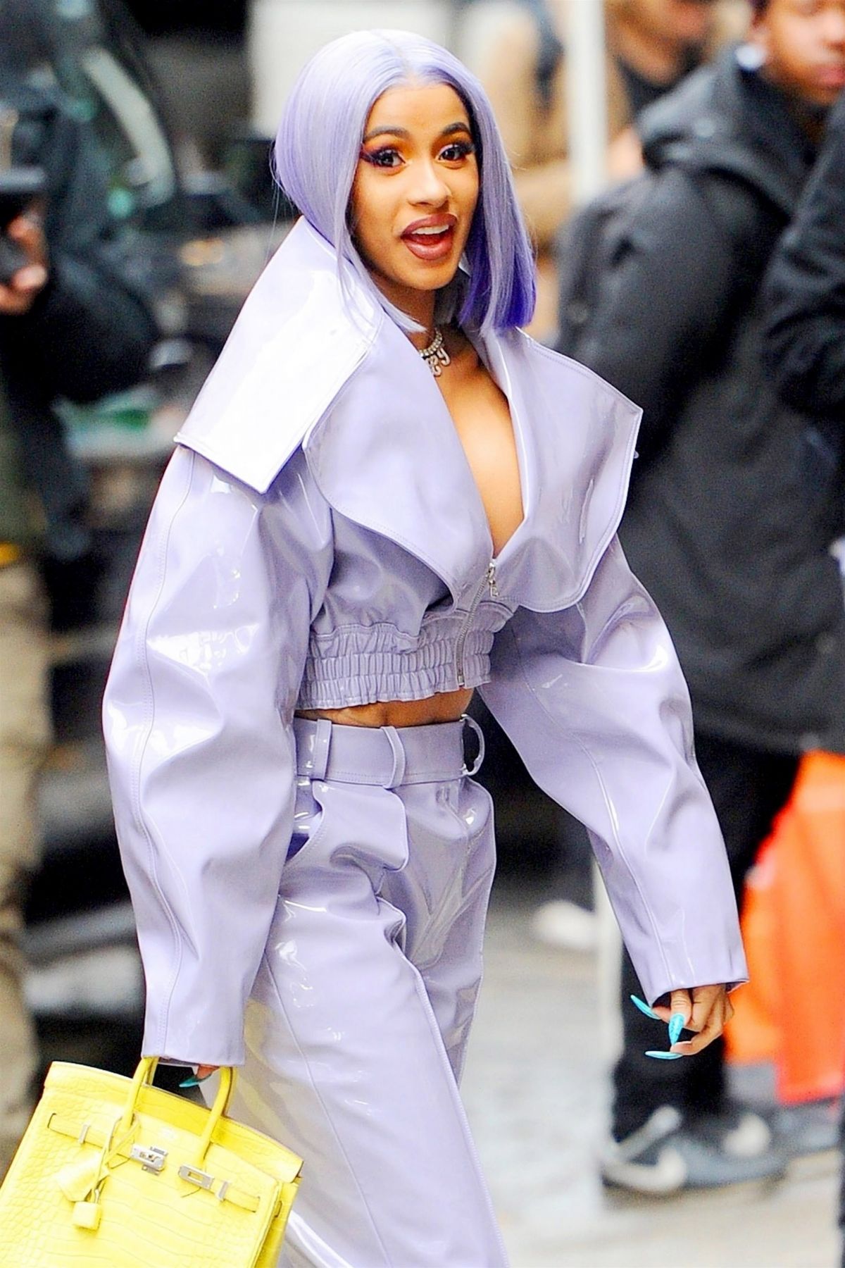 CARDI B Out and About in New York 01/08/2019 – HawtCelebs
