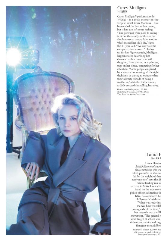 CAREY MULLIGAN in Vogue Magazine, UK February 2019