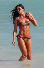CAROLINA BALDINI in Bikini at a Beach in Miami 01/06/2019