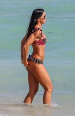 CAROLINA BALDINI in Bikini at a Beach in Miami 01/06/2019