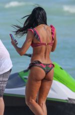 CAROLINA BALDINI in Bikini at a Beach in Miami 01/06/2019