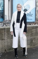 CAROLINE DAUR Arrives at Jacquemus Fashion Show in Paris 01/20/2019