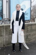 CAROLINE DAUR Arrives at Jacquemus Fashion Show in Paris 01/20/2019