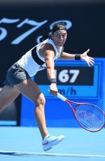 CAROLINE GARCIA at 2019 Australian Open at Melbourne Park 01/14/2019