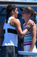 CAROLINE GARCIA at 2019 Australian Open at Melbourne Park 01/14/2019