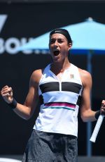 CAROLINE GARCIA at 2019 Australian Open at Melbourne Park 01/14/2019