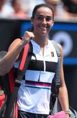 CAROLINE GARCIA at 2019 Australian Open at Melbourne Park 01/16/2019