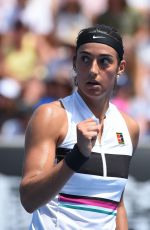 CAROLINE GARCIA at 2019 Australian Open at Melbourne Park 01/16/2019