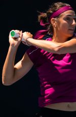 CAROLINE GARCIA at 2019 Australian Open Practice Session at Melbourne Park 01/13/2019