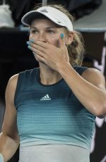 CAROLINE WOZNIACKI at 2019 Australian Open at Melbourne Park 01/14/2019