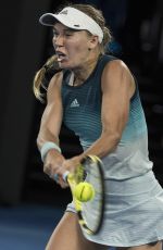 CAROLINE WOZNIACKI at 2019 Australian Open at Melbourne Park 01/14/2019