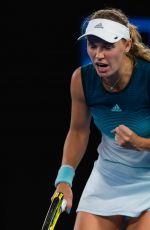 CAROLINE WOZNIACKI at 2019 Australian Open at Melbourne Park 01/14/2019