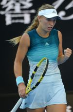 CAROLINE WOZNIACKI at 2019 Australian Open at Melbourne Park 01/14/2019