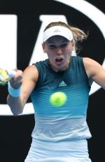 CAROLINE WOZNIACKI at 2019 Australian Open at Melbourne Park 01/16/2019