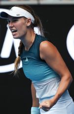 CAROLINE WOZNIACKI at 2019 Australian Open at Melbourne Park 01/16/2019