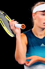 CAROLINE WOZNIACKI at 2019 Australian Open at Melbourne Park 01/18/2019