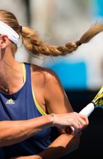 CAROLINE WOZNIACKI at 2019 Australian Open Practice Session at Melbourne Park 01/12/2019