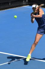 CAROLINE WOZNIACKI at 2019 Australian Open Practice Session at Melbourne Park 01/12/2019