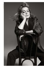 CATHERINE DENEVUE in Elle Magazine, France January 2019