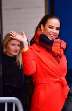 CATRIONA GRAY Leaves Good Morning America in New York 01/07/2019