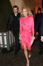 CELINE DION and Pepe Munoz Leaves Gotel De Crillon in Paris 01/24/2019