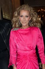 CELINE DION and Pepe Munoz Leaves Gotel De Crillon in Paris 01/24/2019