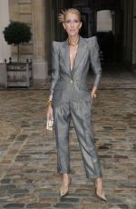 CELINE DION at Ronald van der Kemp Fashion Show in Paris 01/23/2019