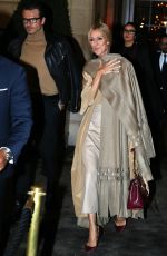 CELINE DION Leaves Hotel De Crillon in Paris 01/23/2019