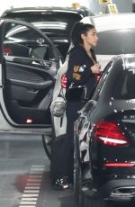 CHANTEL JEFFRIES Take Her Mercedes-benz to a Service in Beverly Hills 01/22/2019