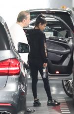 CHANTEL JEFFRIES Take Her Mercedes-benz to a Service in Beverly Hills 01/22/2019