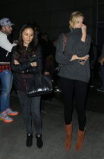 CHARLIZE THERON Arrives at LA Lakers Game at Staples Center in Los Angeles 01/09/2019