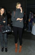 CHARLIZE THERON Arrives at LA Lakers Game at Staples Center in Los Angeles 01/09/2019