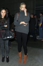 CHARLIZE THERON Arrives at LA Lakers Game at Staples Center in Los Angeles 01/09/2019