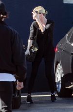 CHARLIZE THERON Out for Lunch in Los Angeles 01/23/2019