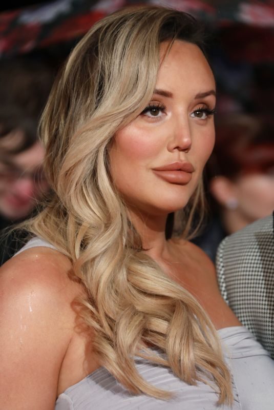 CHARLOTTE CROSBY at 2019 National Televison Awards in London 01/22/2019