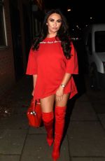 CHARLOTTE DAWSON Leaves Hair Choice in Liverpool 12/01/2018