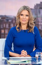 CHARLOTTE HAWKINS at Good Morning Britain Show in London 01/21/2019