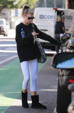 CHARLOTTE MCKINNEY Leaves Yoga Class in Santa Monica 01/22/2019